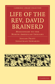 Life of the Rev. David Brainerd