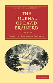 The Diary and Journal of David Brainerd