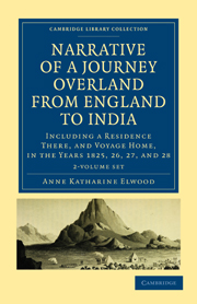 Narrative of a Journey Overland from England, by the Continent of Europe, Egypt, and the Red Sea, to India