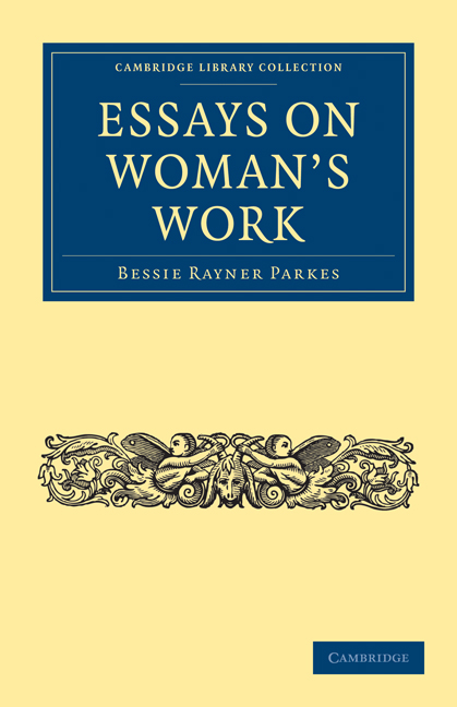 essay on woman's work