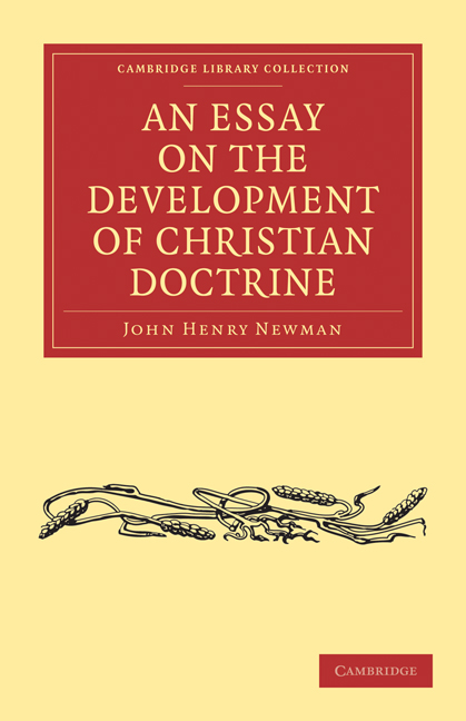 essay on development of christian doctrine