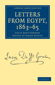 Letters from Egypt, 1863–65