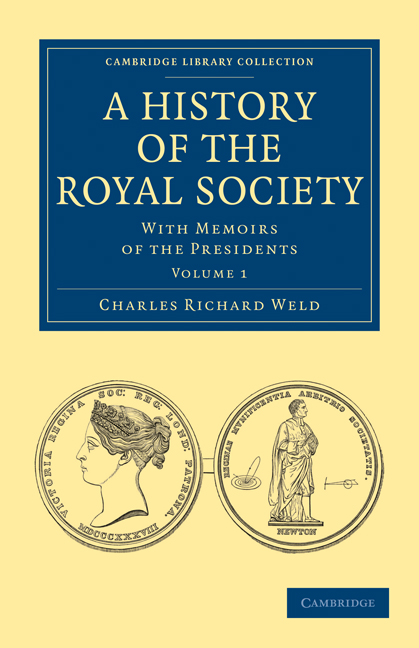 CHAPTER II - A History Of The Royal Society