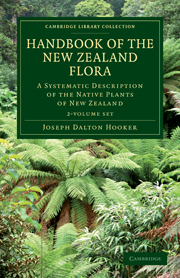 Handbook of the New Zealand Flora