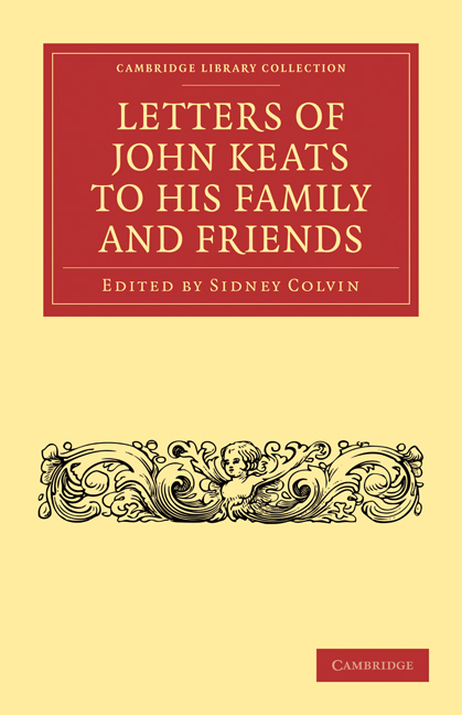 The Letters of John Keats | Cambridge University Press & Assessment