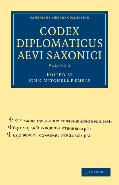 Codex Diplomaticus Aevi Saxonici<script async src=