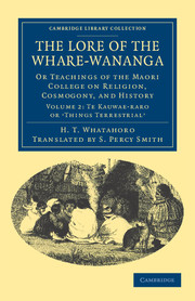 The Lore of the Whare-wānanga
