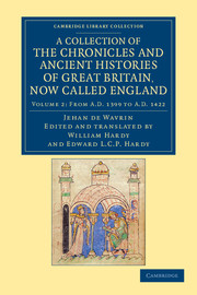 A Collection of the Chronicles and Ancient Histories of Great Britain, Now Called England