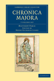 Matthaei Parisiensis Chronica majora