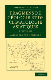 Fragmens de géologie et de climatologie Asiatiques