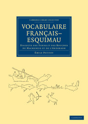Vocabulaire Français–Esquimau