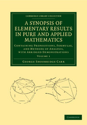 A Synopsis of Elementary Results in Pure and Applied Mathematics