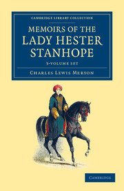 Memoirs of the Lady Hester Stanhope