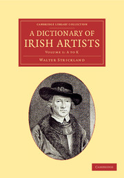 A Dictionary of Irish Artists