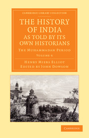The History of India, as Told by its Own Historians