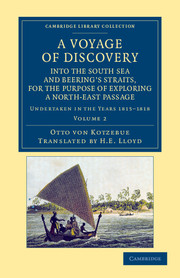 A Voyage of Discovery, into the South Sea and Beering's Straits, for the Purpose of Exploring a North-East Passage