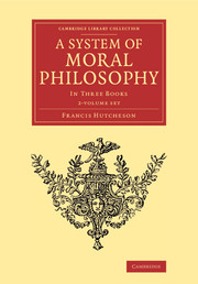 A System of Moral Philosophy