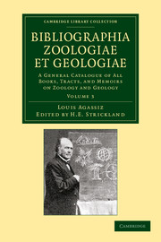 Bibliographia zoologiae et geologiae