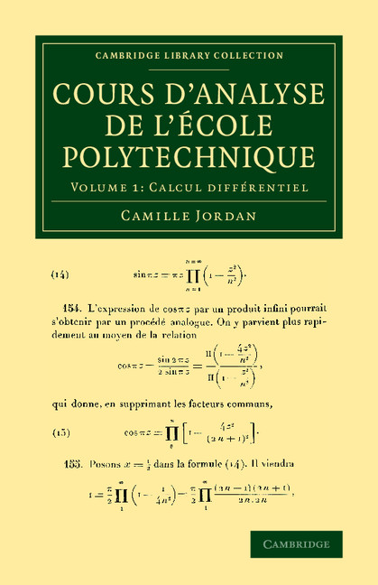 Cours d'analyse de l'ecole polytechnique