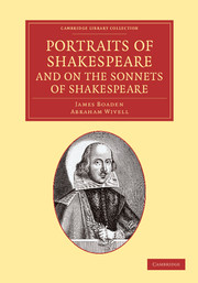 Portraits of Shakespeare, and On the Sonnets of Shakespeare