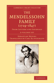 The Mendelssohn Family (1729–1847)