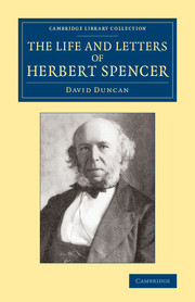 The Life and Letters of Herbert Spencer