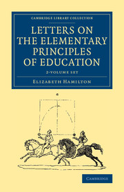 Letters on the Elementary Principles of Education
