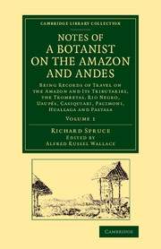 Notes of a Botanist on the Amazon and Andes