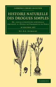 Histoire naturelle des drogues simples