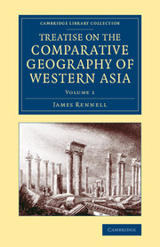 Treatise on the Comparative Geography of Western Asia