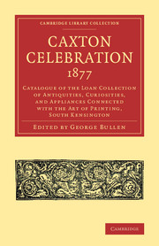 Caxton Celebration, 1877