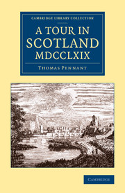 A Tour in Scotland MDCCLXIX