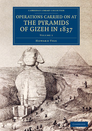 Operations Carried On at the Pyramids of Gizeh in 1837