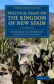 Political Essay on the Kingdom of New Spain