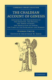 The Chaldean Account of Genesis