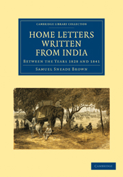 Home Letters Written from India