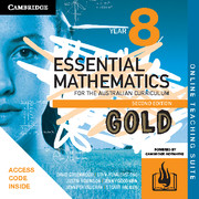 Picture of Essential Mathematics Gold for the Australian Curriculum Year 8 Online Teaching Suite (Card)