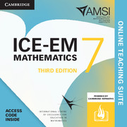 Picture of ICE-EM Mathematics Year 7 Online Teaching Suite (Card)