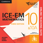 Picture of ICE-EM Mathematics Year 10 Online Teaching Suite (Card)