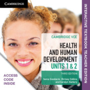Picture of Cambridge VCE Health and Human Development Units 1 and 2 Digital Teacher Edition (Card)