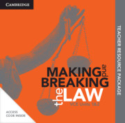 Picture of Cambridge Making and Breaking the Law VCE Units 1 and 2 Teacher Resource (Card)