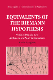 Equivalents of the Riemann Hypothesis