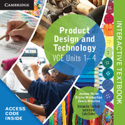 Picture of Cambridge VCE Product Design and Technology Units 1–4 Digital (Card)