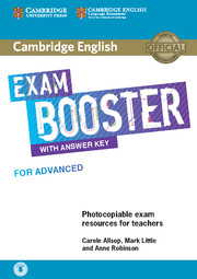 Cambridge English Exam Booster for Advanced with Answer Key with Audio