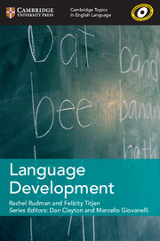 Cambridge Topics in English Language Language Development