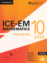 Picture of ICE-EM Mathematics Year 10&10A Third Edition (print and interactive textbook powered by Cambridge HOTmaths)