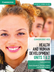 Picture of Cambridge VCE Health and Human Development Units 1 and 2
