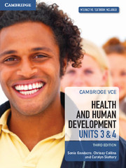 Picture of Cambridge VCE Health and Human Development Units 3 and 4