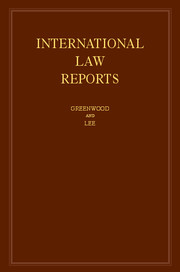 International Law Reports