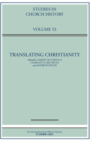 Translating Christianity